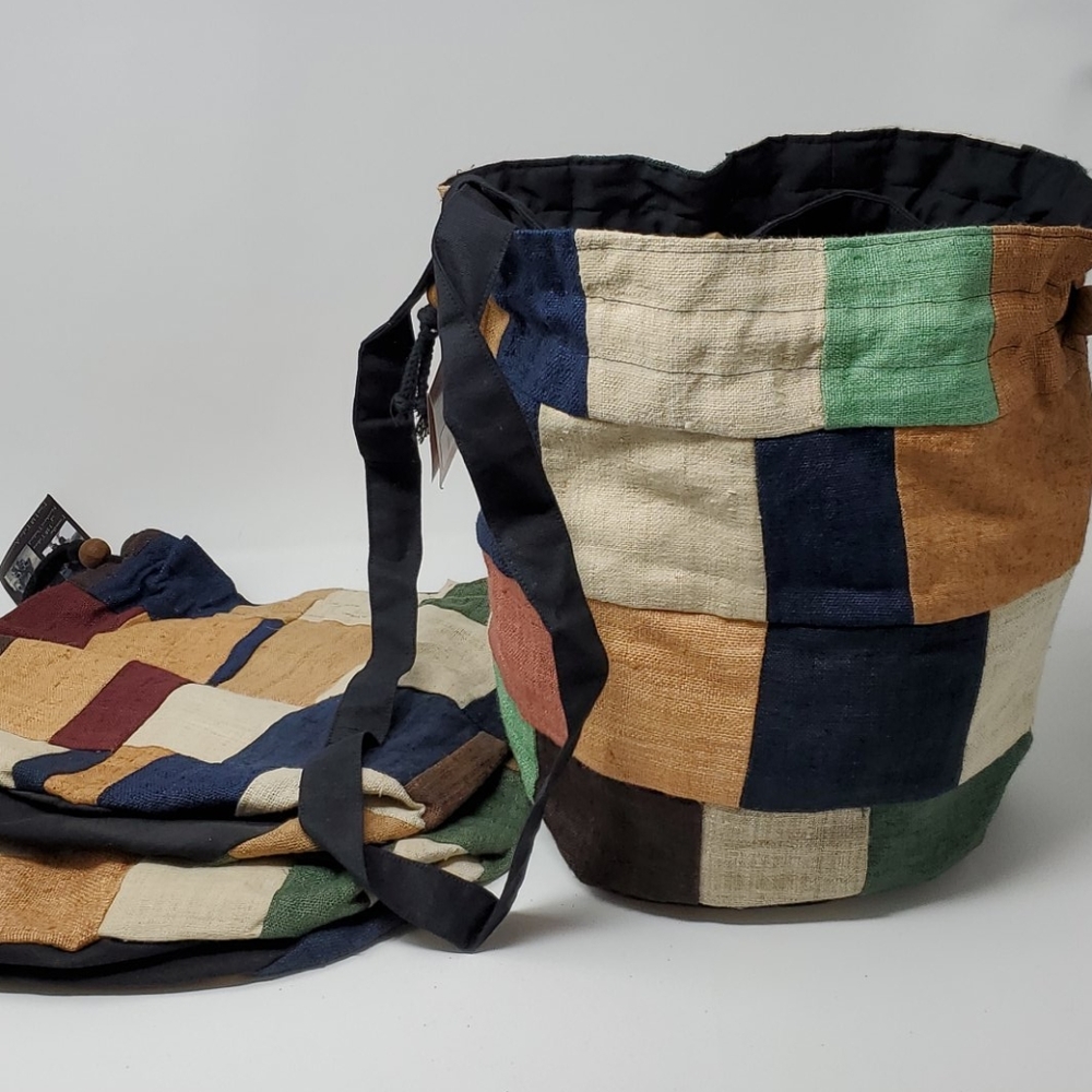 Sale: Hilltribe Hemp Crossbody Bag